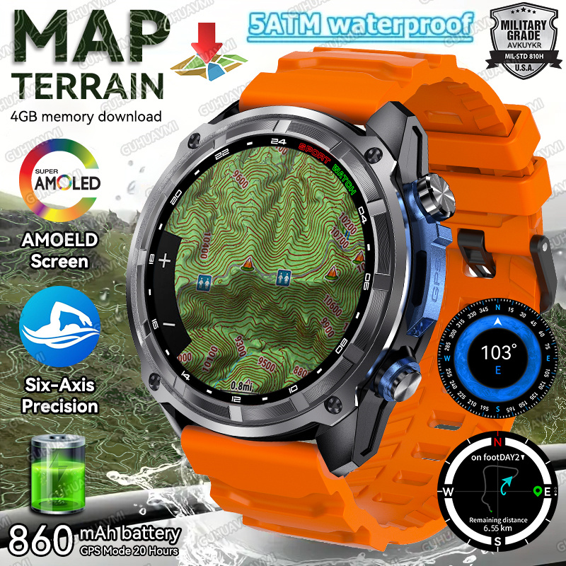 Smartwatch Store - 2025년 신형 지형 지도 GPS 스마트워치