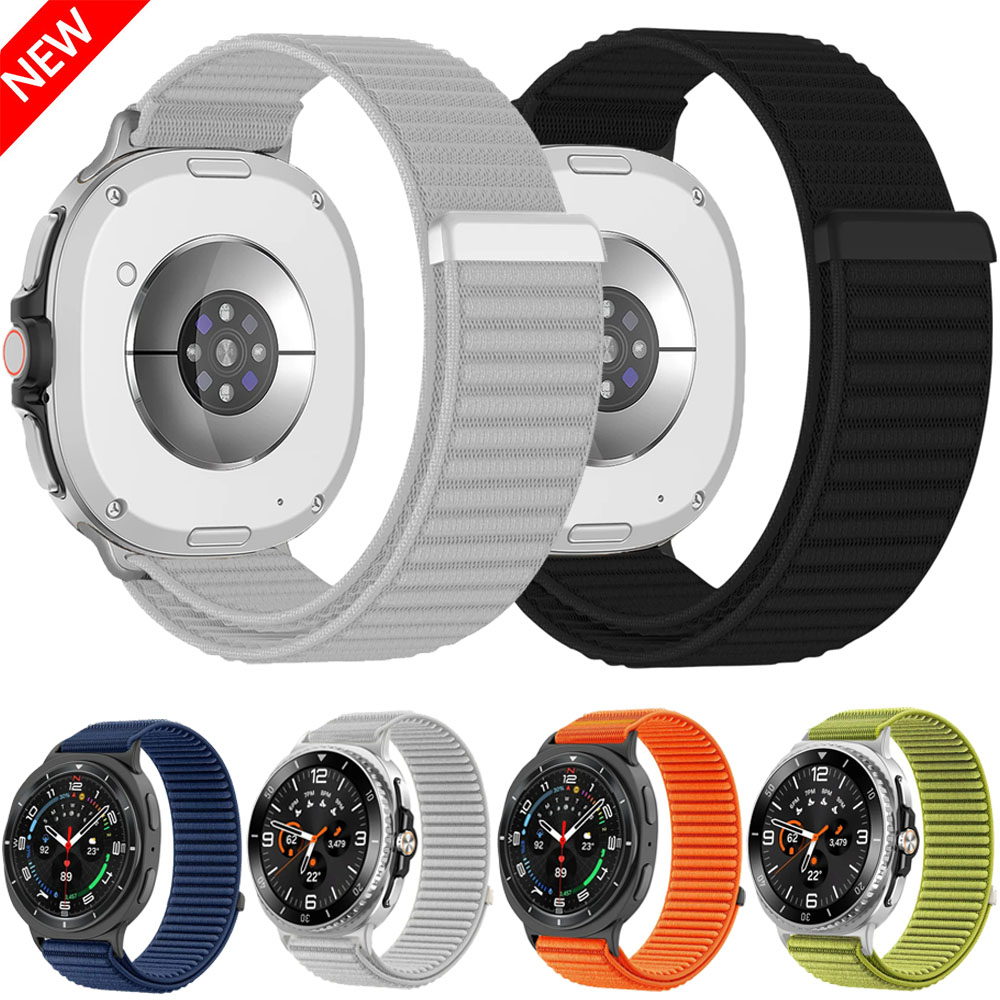Samsung Smartwatch Ultra Accessories - 삼성 갤럭시 워치 9/8/클래식용 통기성 나일론