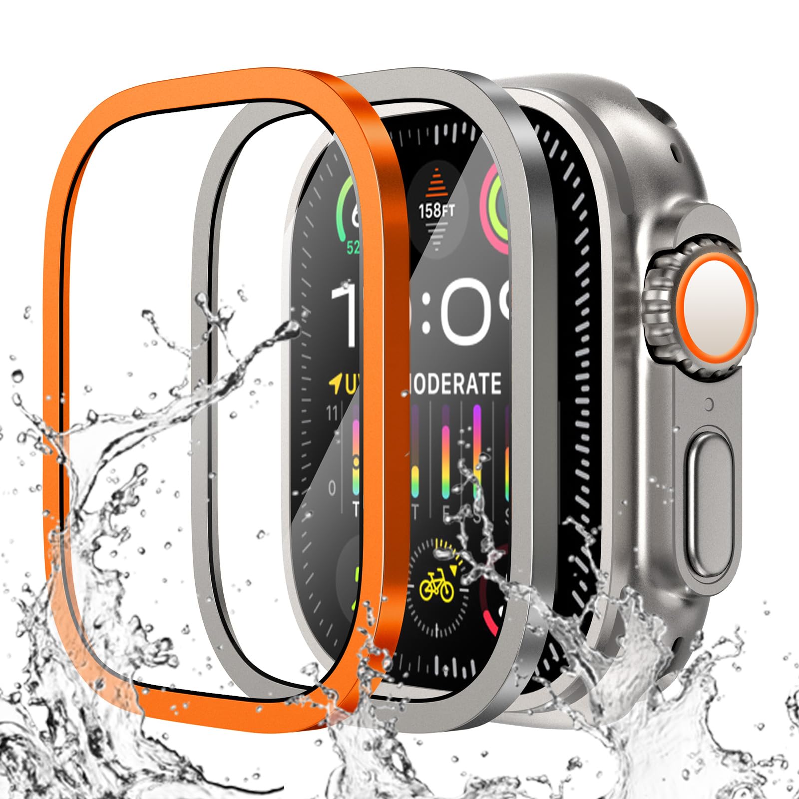 Smartwatch Straps & Accessories - Apple Watch Ultra 49mm 티타늄 금속