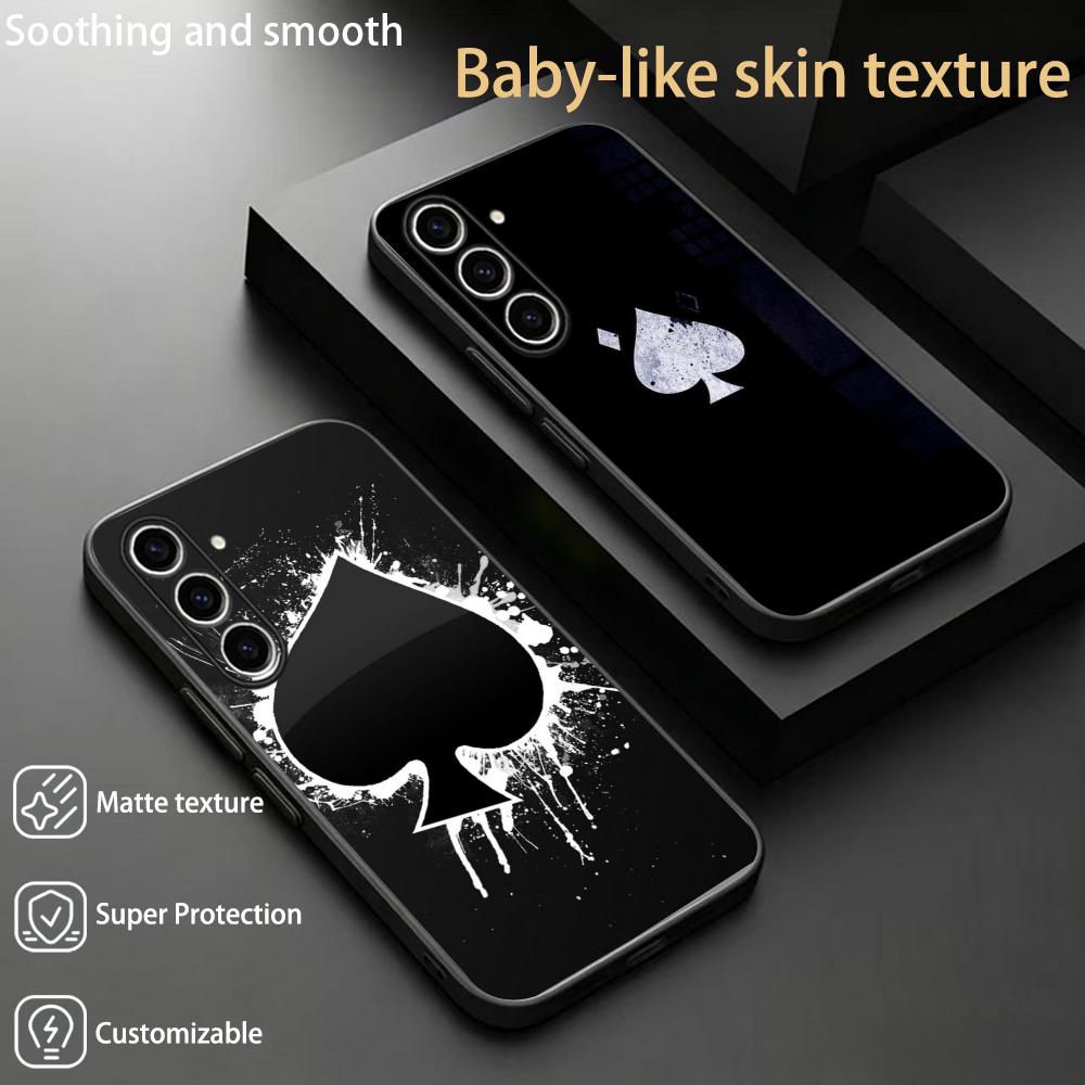 Samsung Galaxy S24 - 포커 아트 패턴 패션 디자인 삼성