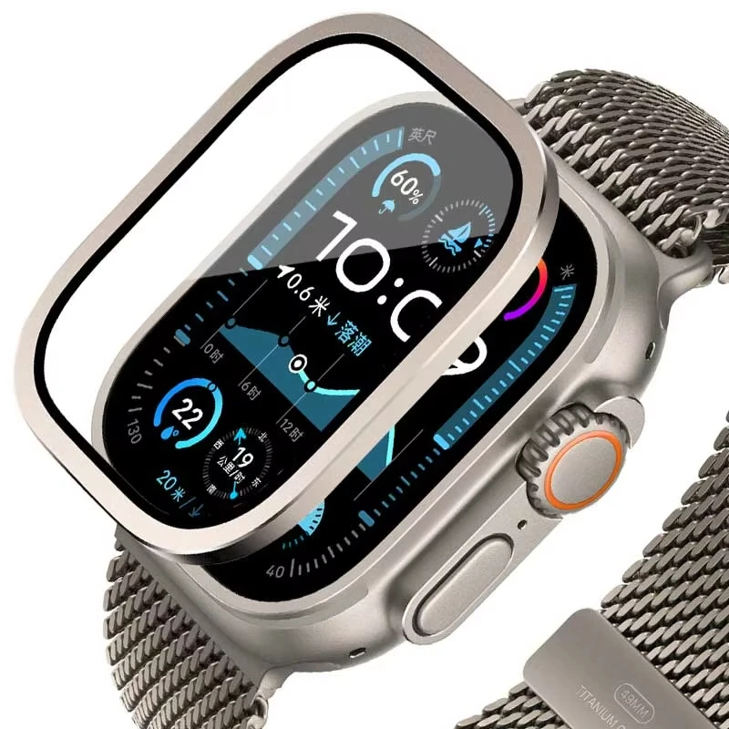 Smartwatch Case - Apple Watch Ultra 49mm 티타늄 금속