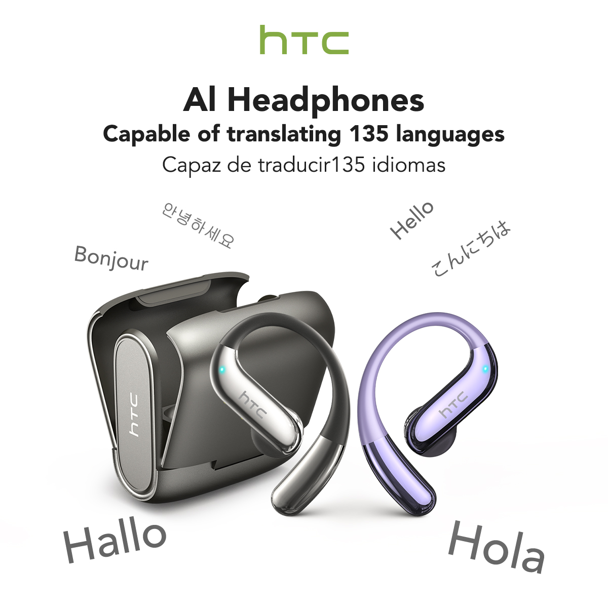 Smartwatch X12 - HTC NE23 OWS 무선 헤드폰 6.0