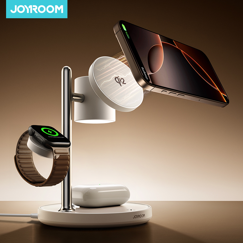 Smartwatch Ac - 조이룸 4-in-1 마그네틱 충전 스테이션 아이폰