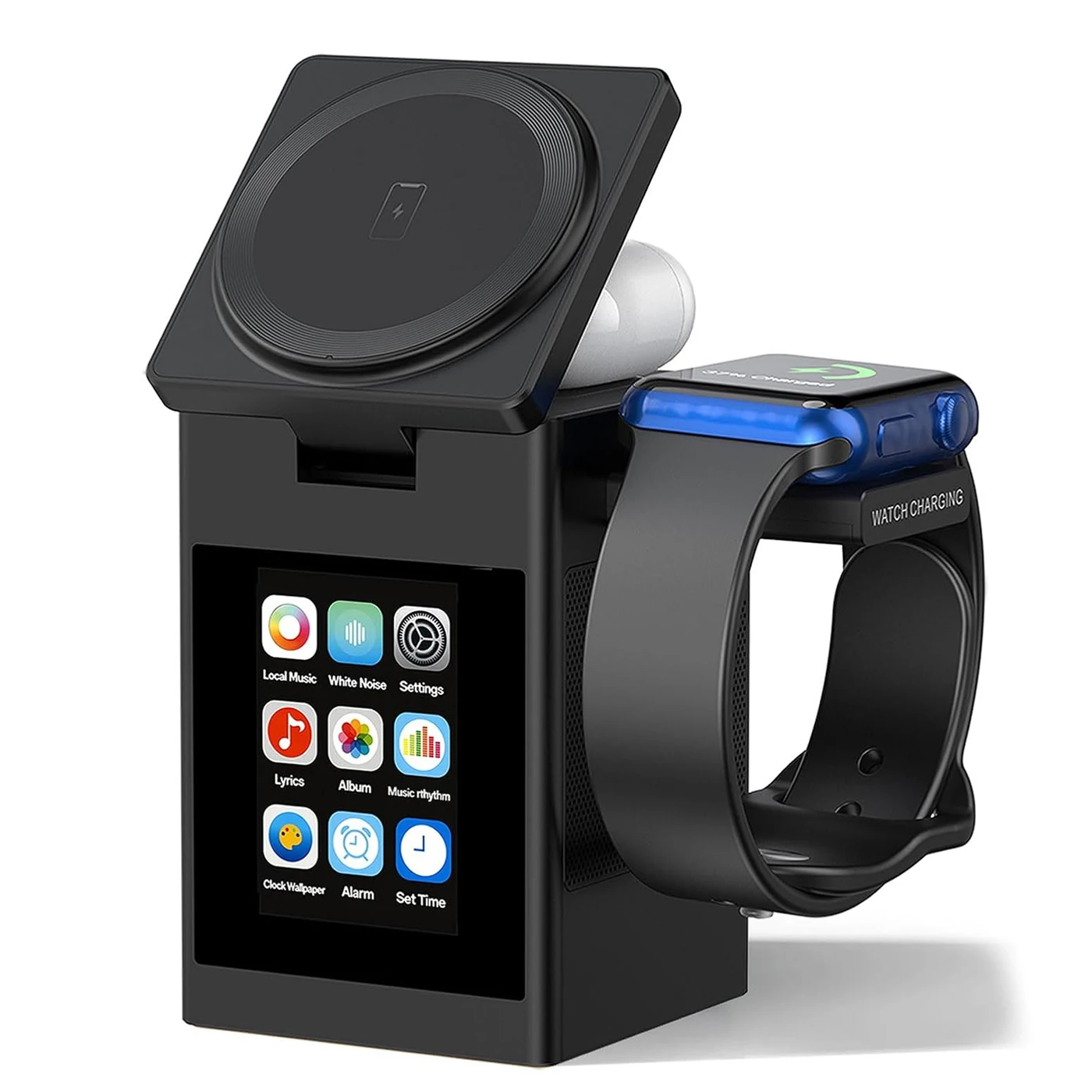 Smartwatch Ac - LED 스크린 마그네틱 무선 충전기 스탠드