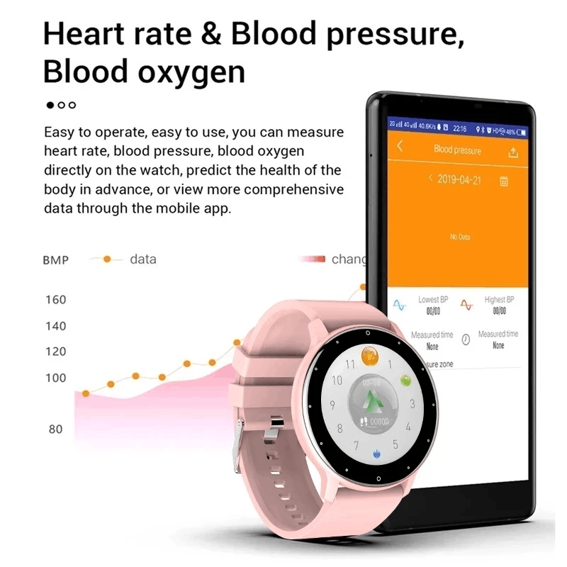 LIGE 여성 스마트 밴드 시계 실시간 날씨 예보 활동 - Smartwatch X12 리뷰 및 가격