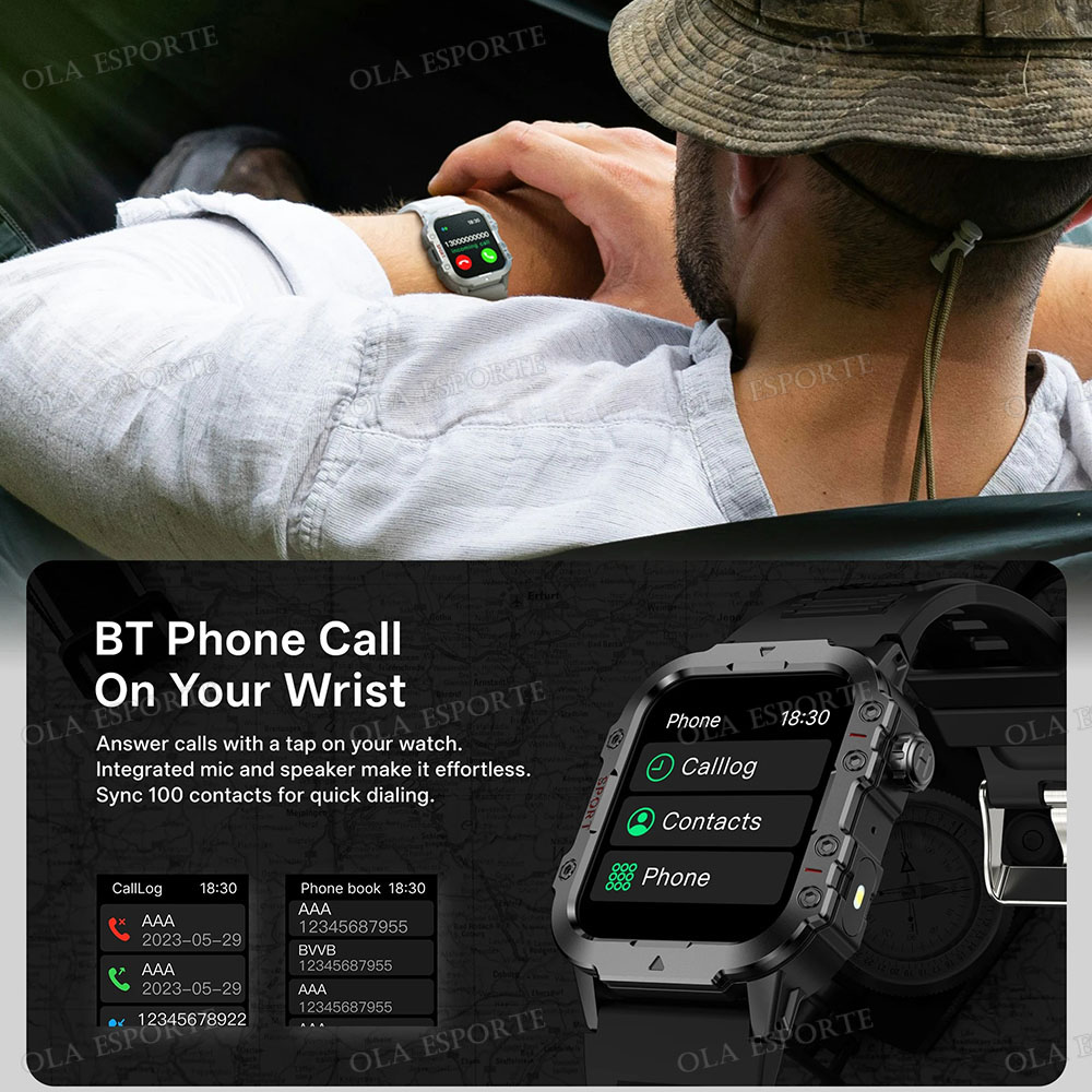 2026 새로운 견고한 군용 GPS 스마트 시계 남성  - Smartwatch X12 리뷰 및 가격