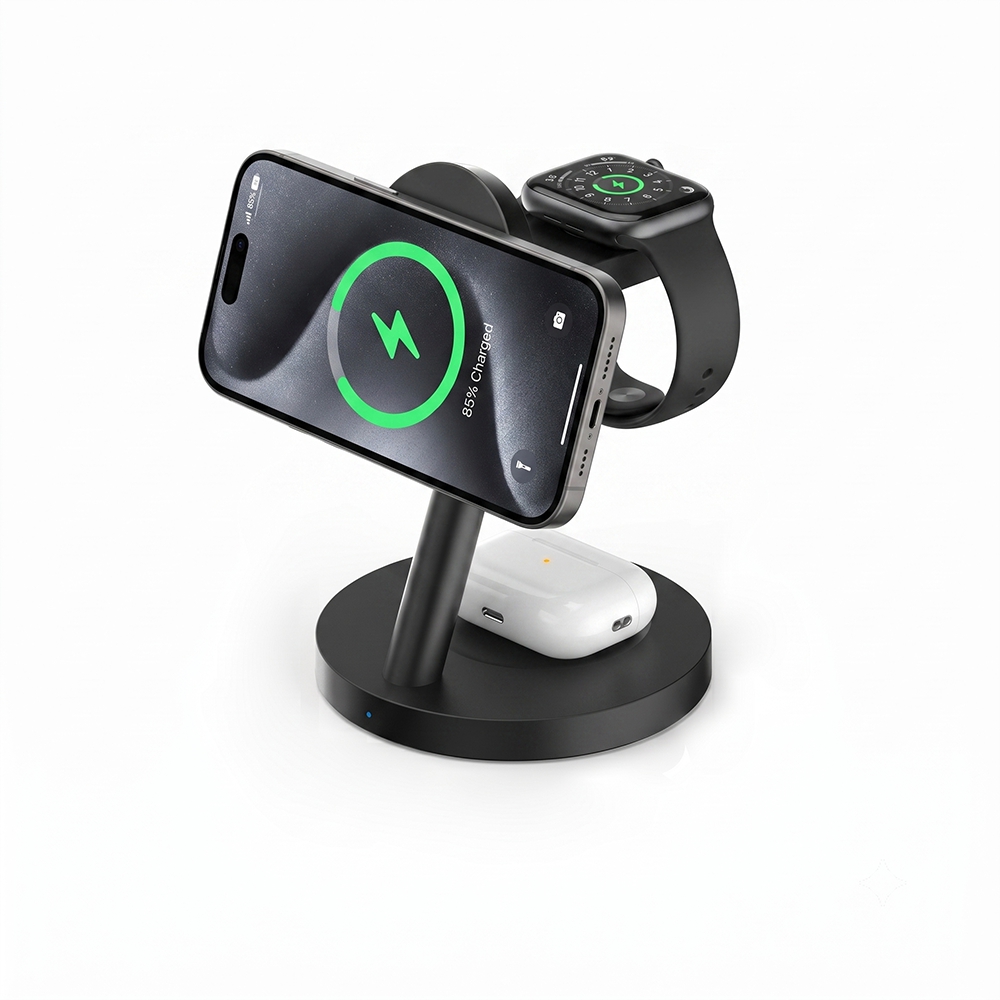 3in1 Qi2.2 25W 고속 무선 충전 스테이션 4 - Smartwatch Ac 리뷰 및 가격