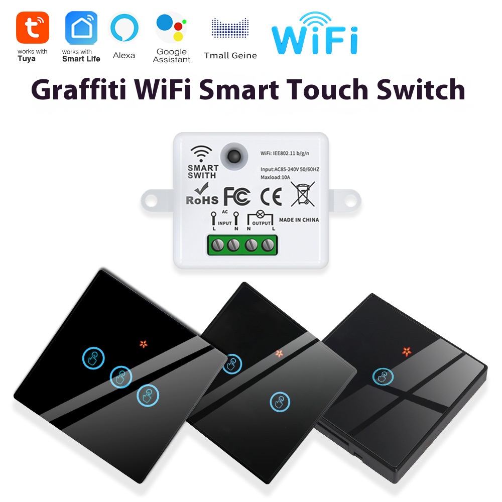Tuya 스마트 스위치오프 장치는 무선 터치, WiFi - Smart Accessories 리뷰 및 가격