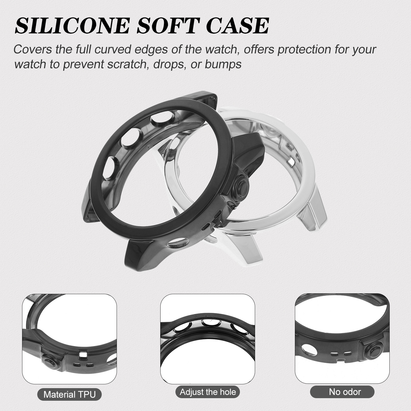2Pcs 스마트 워치 보호 케이스 유연한 Tpu 시계  - Smartwatch Case 리뷰 및 가격