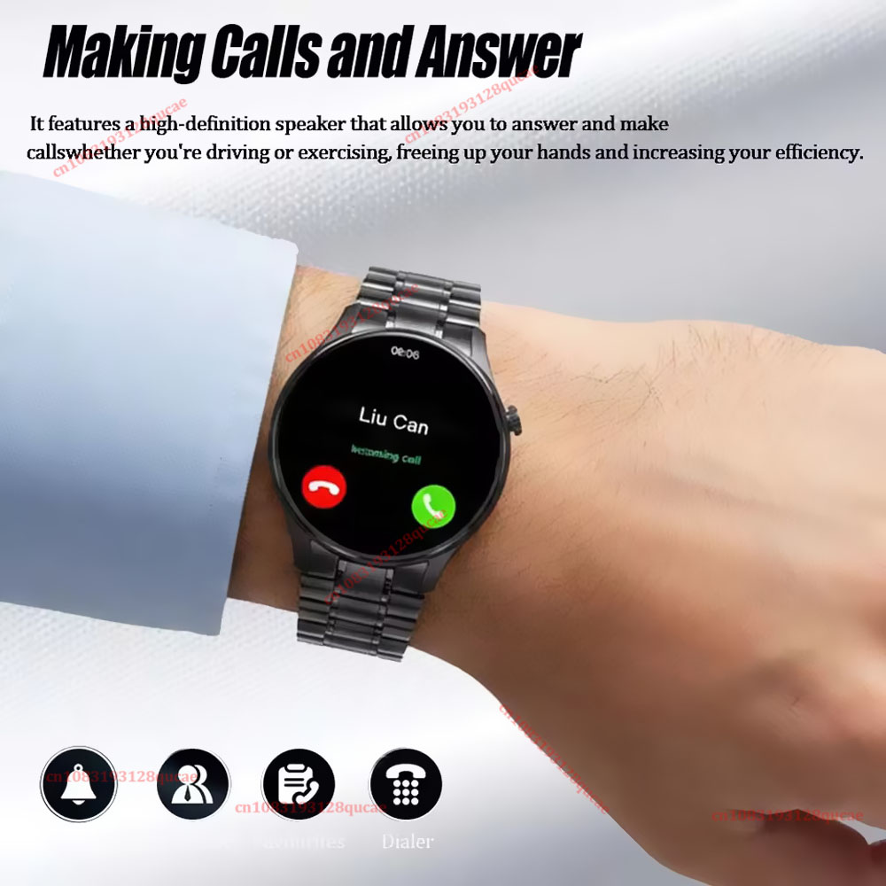 비즈니스용 신제품 남성 스마트워치 HD 디스플레이 건강 - Smartwatch X12 리뷰 및 가격