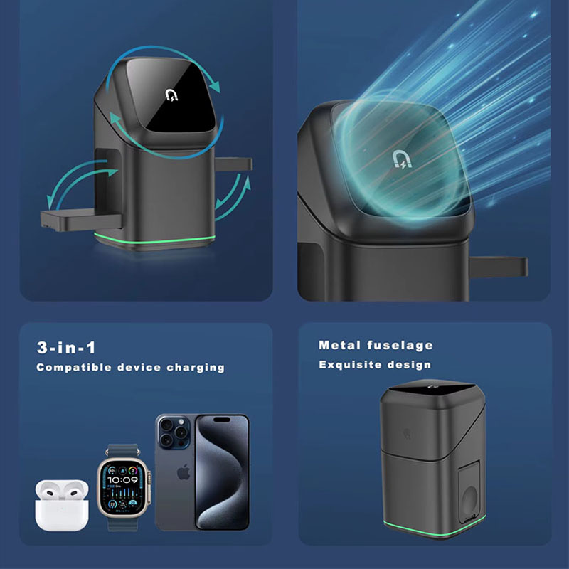 Praiser 25W Qi2 접이식 터치 자동 회전 마 - Smartwatch Ac 리뷰 및 가격