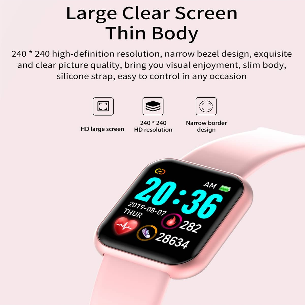 스마트 워치 메시지 알림 음악 제어 칼로리 거리 피트니 - Smartwatch X12 리뷰 및 가격