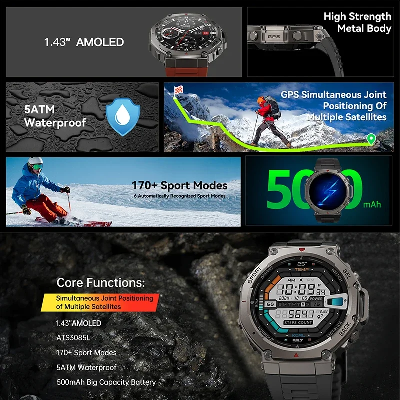 2026 신형 군용 DM58 GPS 스마트워치 1.43 - Smartwatch Store 리뷰 및 가격