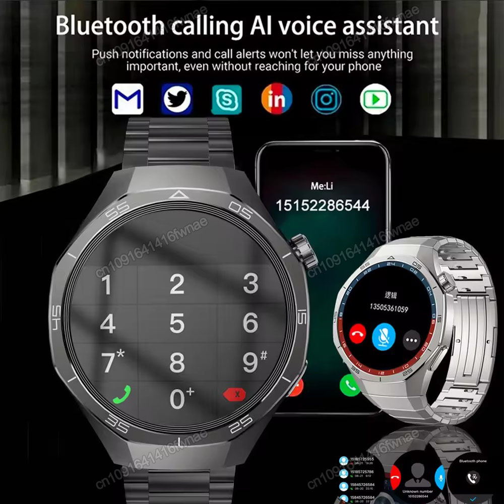 뉴 워치 5 프로 스마트워치 1.53인치 AMOLED  - Smartwatch X12 리뷰 및 가격