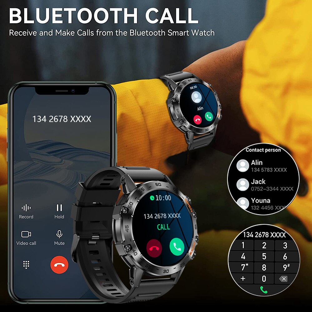 MEVADEN 스틸 1.39인치 남성용 고급 스마트워치 - Smartwatch Store 리뷰 및 가격