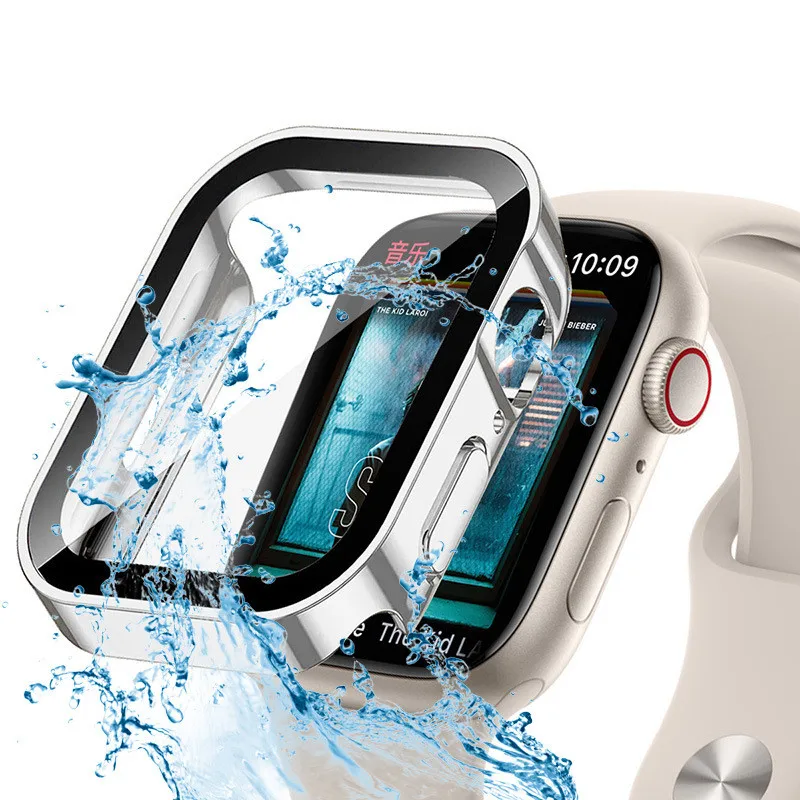 Apple Watch 용 방수 하드 PC 화면 보호기  - Smartwatch Case 리뷰 및 가격