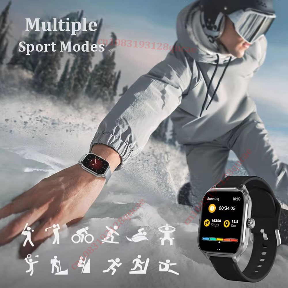 스마트워치 안드로이드 IOS폰 2.01인치 컬러 스크린 - Smartwatch X12 리뷰 및 가격