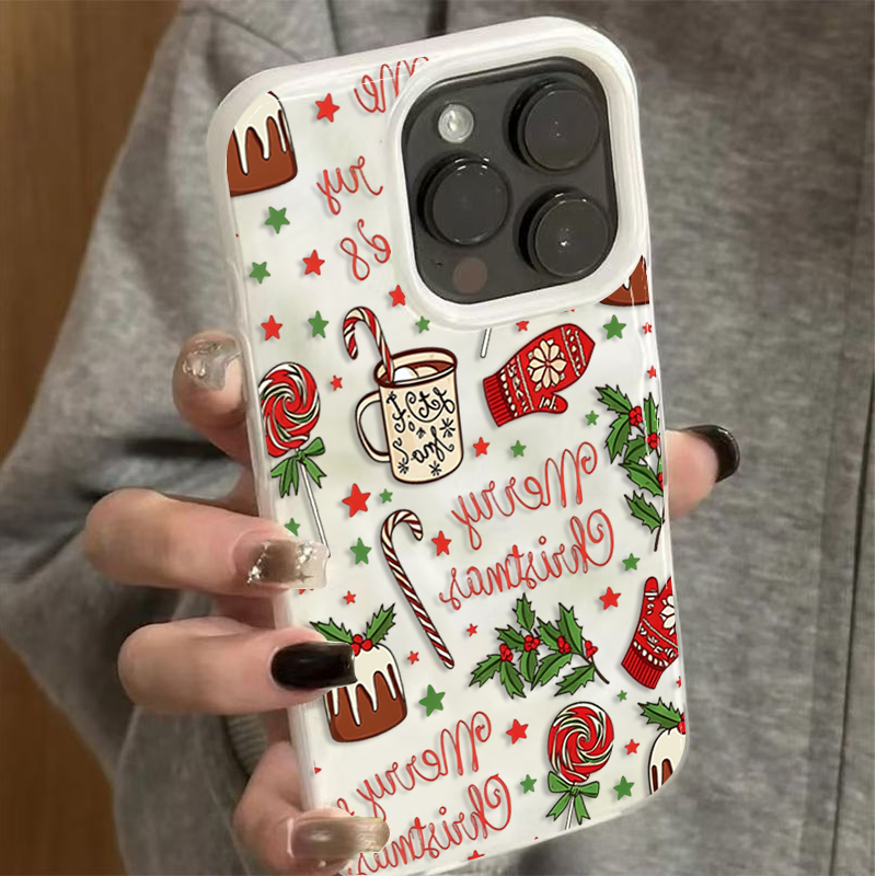 귀여운 크리스마스 패턴의 아이폰 케이스 (아이폰 17, - Apple Iphone 15 Pro Max 리뷰 및 가격